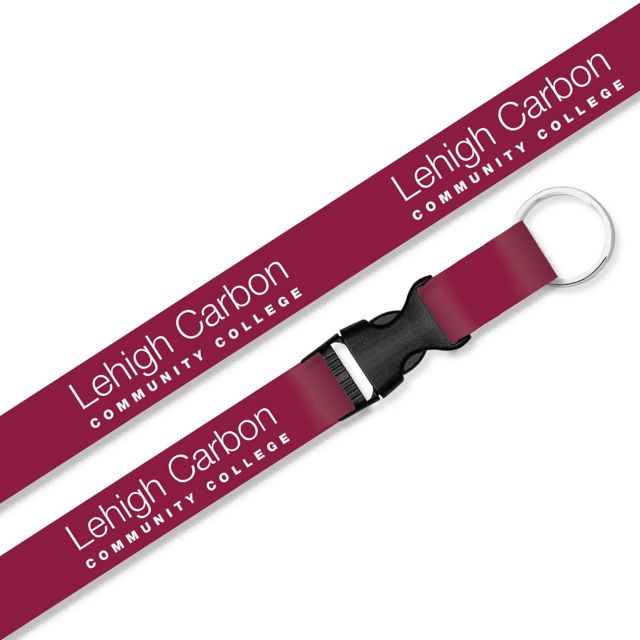 Lehigh Carbon Community College Lanyard with Buckle