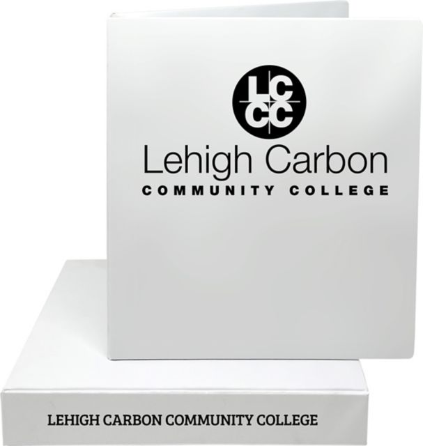 Lehigh Carbon Community College 1.5'' Vinyl Binder