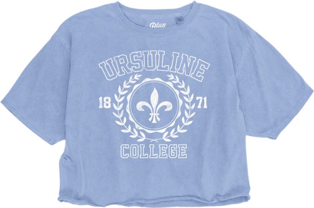 Ursuline College Crop Short Sleeve T-Shirt: Ursuline College