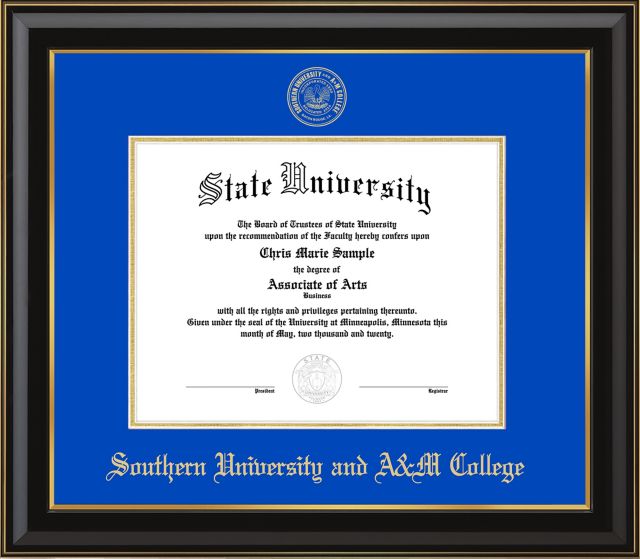 Southern University and A&M College Classic Diploma Frame