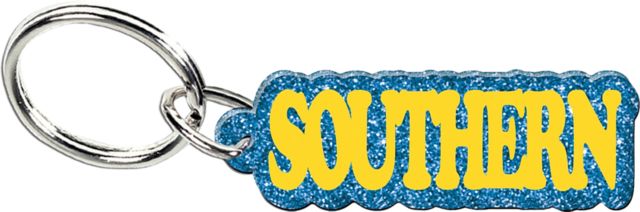 Siskiyou Southern University Jaguars Black Strap Key Chain