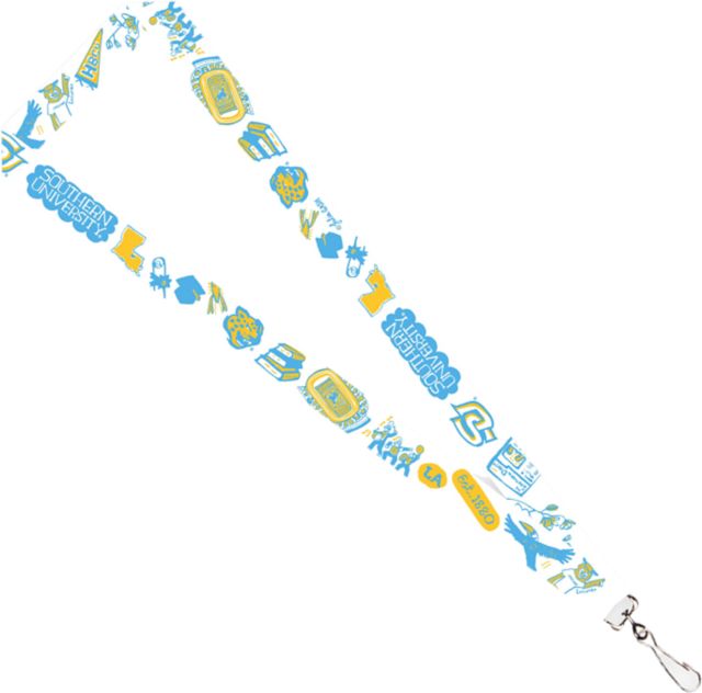 Southern University and A&M College Julia Gash 3/4'' Satin Lanyard