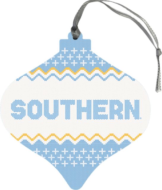 Southern University and A&M College Bulb Ornament