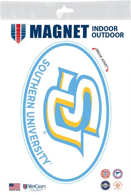 Southern University and A&M College 3.5 x 5.5 Oval Magnet