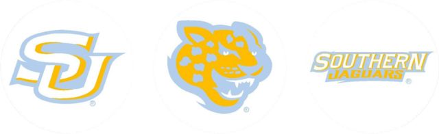 Southern University and A&M College Jaguars Mini Button 3 Pack
