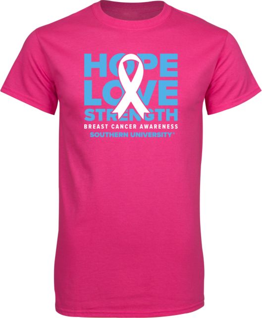 Southern University and A&M College Breast Cancer Awareness Short Sleeve T-Shirt