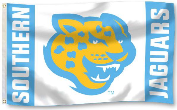 Southern Jaguars Football Helmet Flag