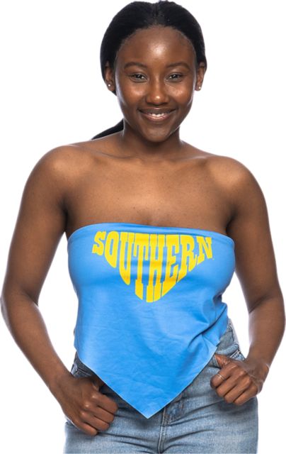 Southern University and A&M College Women's Tie Back Top: Southern