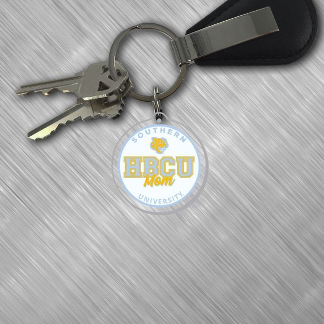 Southern University and A&M College Mom HBCU Keytag