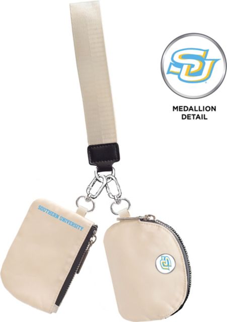 Southern University and A&M College Oversized Key Strap Coin Purse