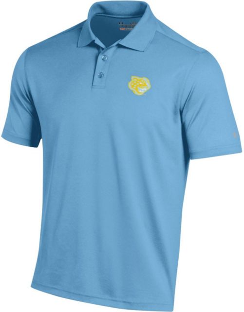 Southern University and A&M College Jaguars Performance Polo | Underarmour | Gear-Underarmour | Under Armour | Carolina Blue | Small