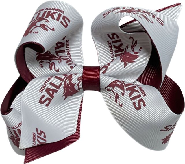 Southern Illinois University Child 2-Toned Hairbow