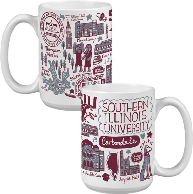 Southern Illinois University Julia Gash 15 oz. Mug