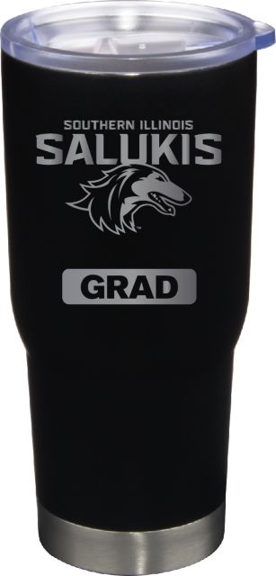 22 oz Matte Black Stainless Steel Tumbler Grad