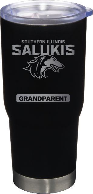 22 oz Matte Black Stainless Steel Tumbler Grandparent