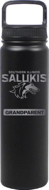 24 oz Matte Black Stainless Steel Water Bottle Grandparent