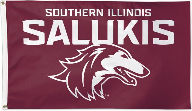 Southern Illinois Salukis SIU Triple Retro Throwback Spirit Decals