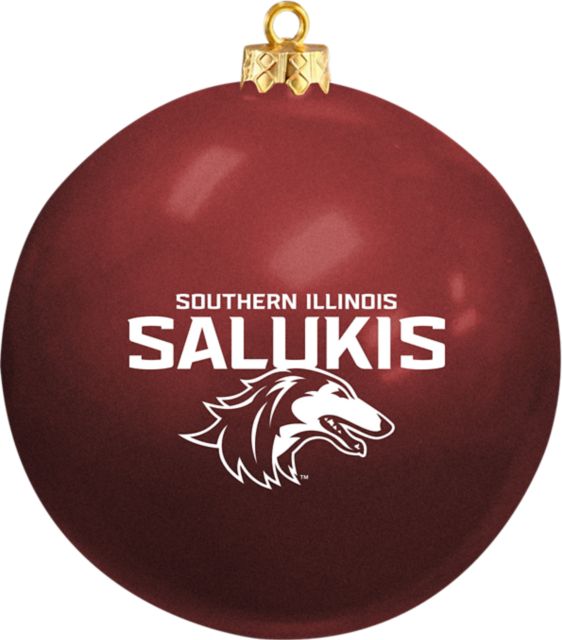 Southern Illinois University Shatterproof Round Ornament