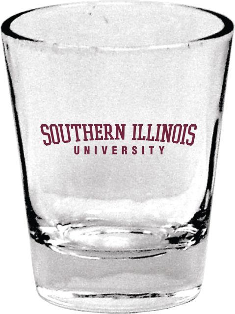 Southern Illinois University 1.5 oz. Collector's Glass