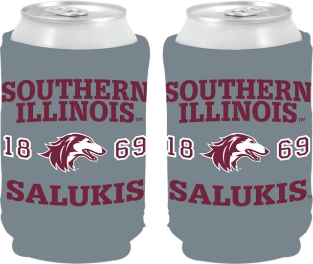 Southern Illinois University Salukis Can Coozie