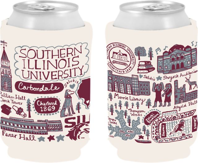 Southern Illinois University Julia Gash Can Coozie