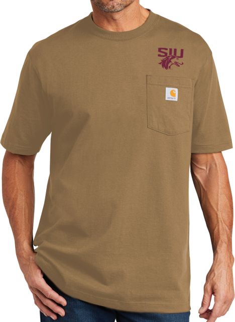 Southern Illinois University Carhartt Workwear Pocket Short Sleeve T-Shirt