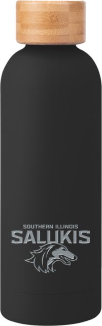 Southern Illinois University Blair Stainless Steel Bottle w/ Bamboo Lid 17 oz