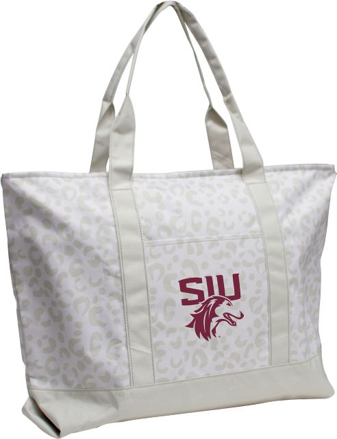 Southern Illinois University Leopard Tote