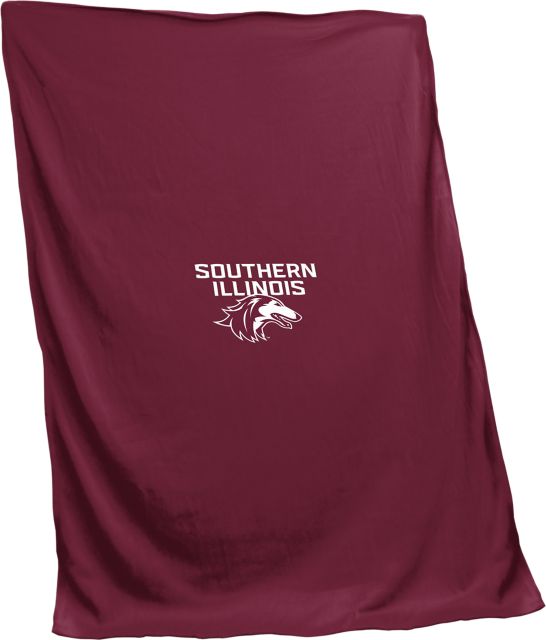 Southern Illinois Snuggie-The Blanket with Sleeves - College Fabric Store