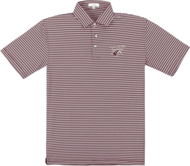 Southern Illinois University Performance Stripe Polo