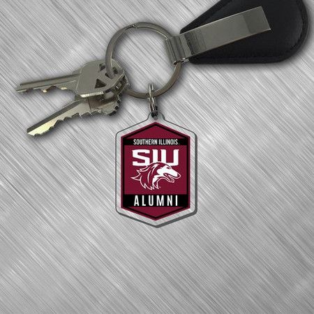 Southern Illinois University Salukis Laser Cut Keytag