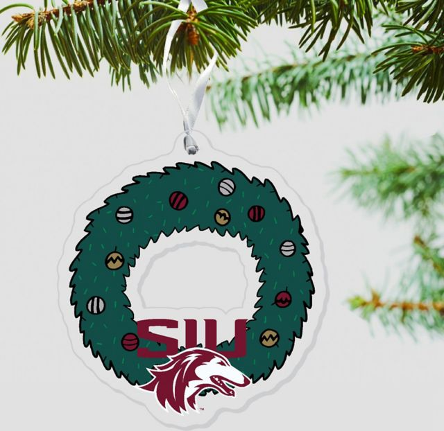 Southern Illinois University Salukis 3"x4" Ornament