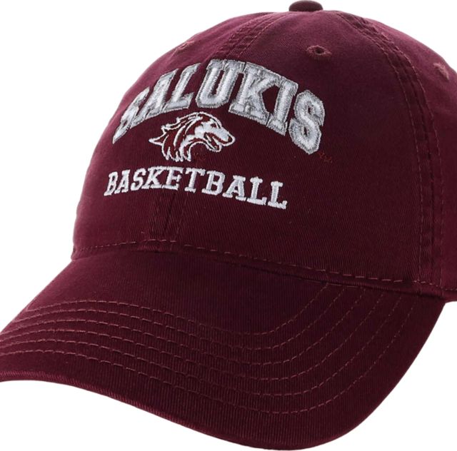 Southern Illinois University Basketball Adjustable Relaxed Twill Cap