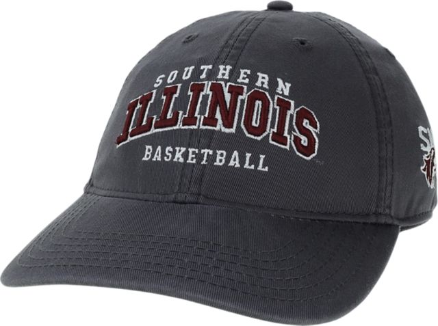 Southern Illinois University Basketball Adjustable Relaxed Twill Hat