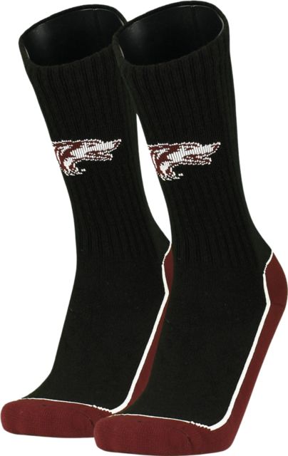 Southern Illinois University Crew Socks