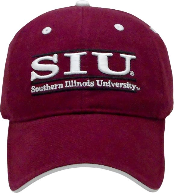 Southern Illinois Salukis Under Armour Fitted Hat Men's Maroon Used SM/MD 97