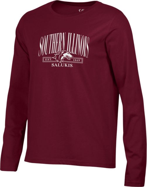 Southern Illinois University Salukis Women's Long Sleeve T-Shirt