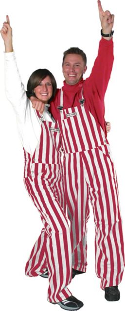 Southern Illinois University Stripe Game Bib Overalls
