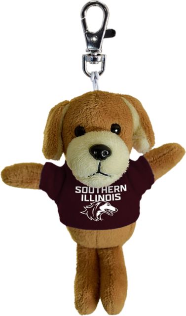 Southern Illinois University Plush Keychain
