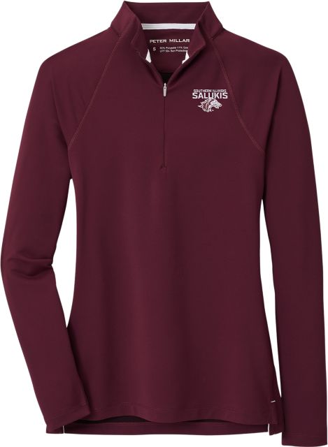 Southern Illinois University Women's Raglan Sleeve Perth 1/4 Zip