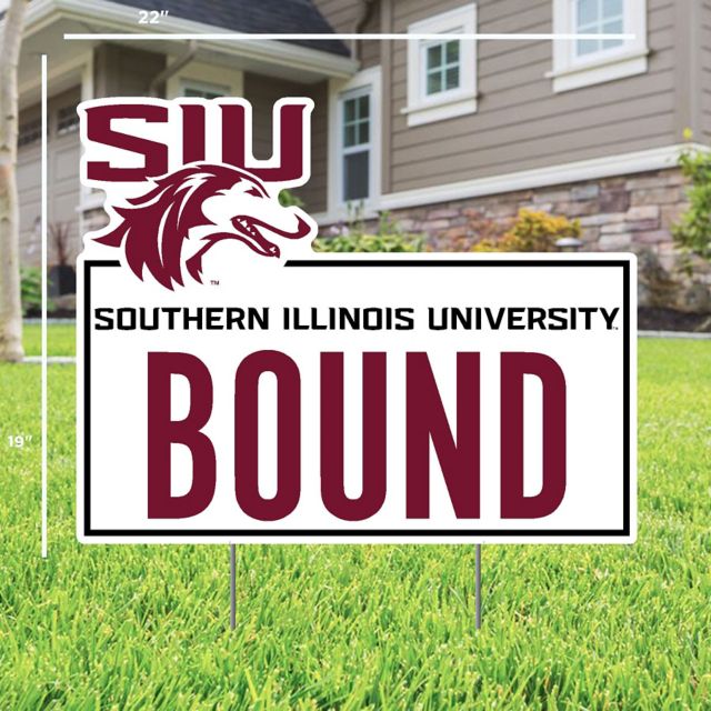 Southern Illinois University Bound 22 x 19 Lawn Sign