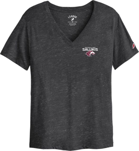 Southern Illinois University Women's V-Neck Short Sleeve T-Shirt