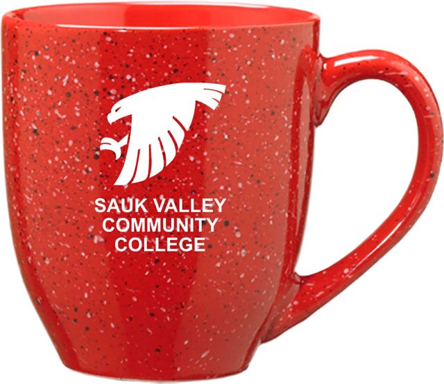 Sauk Valley Community College Skyhawks 16 oz. Bistro Mug