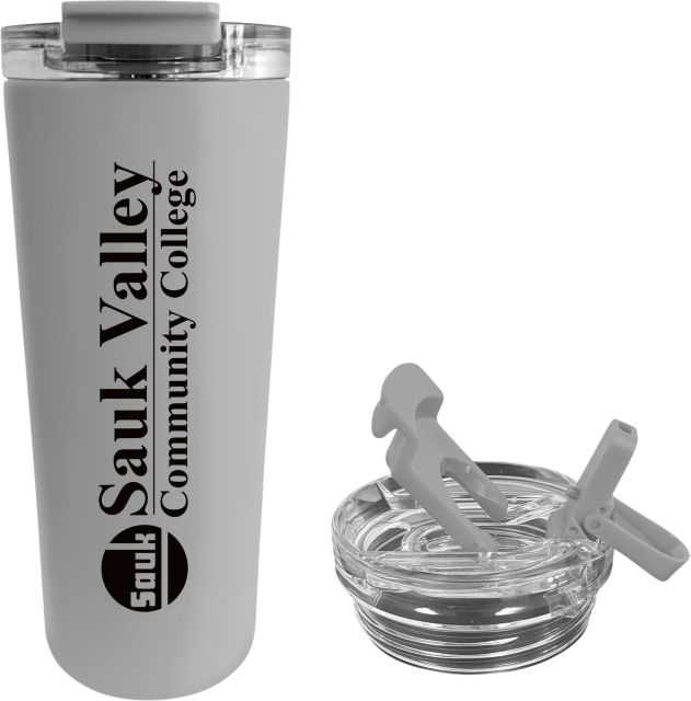 Sauk Valley Community College 24 oz. 2-in-1 Tumbler