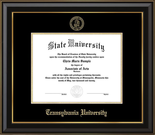 Transylvania University Classic Diploma Frame