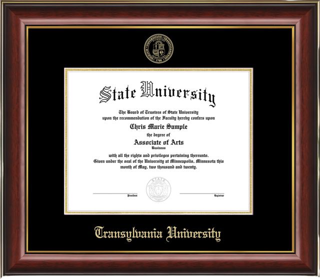 Transylvania University Classic Diploma Frame