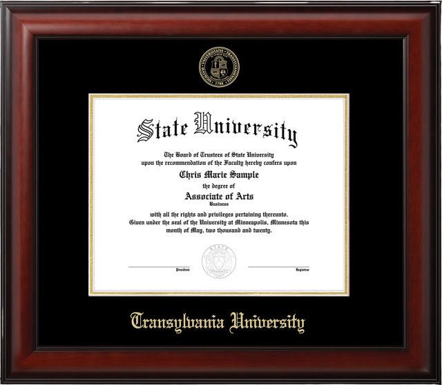 Transylvania University 11 in. x 8.5 in. Diploma Frame