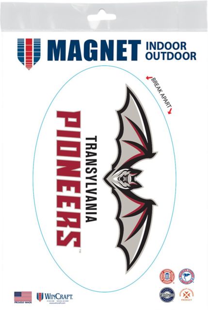Transylvania University Pioneers 3.5 x 5 Oval Magnet
