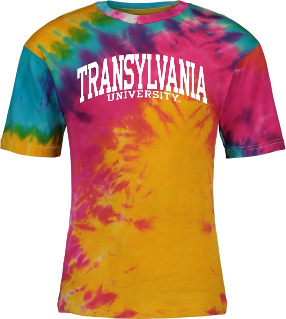 Transylvania University Tie Dye Short Sleeve T-Shirt