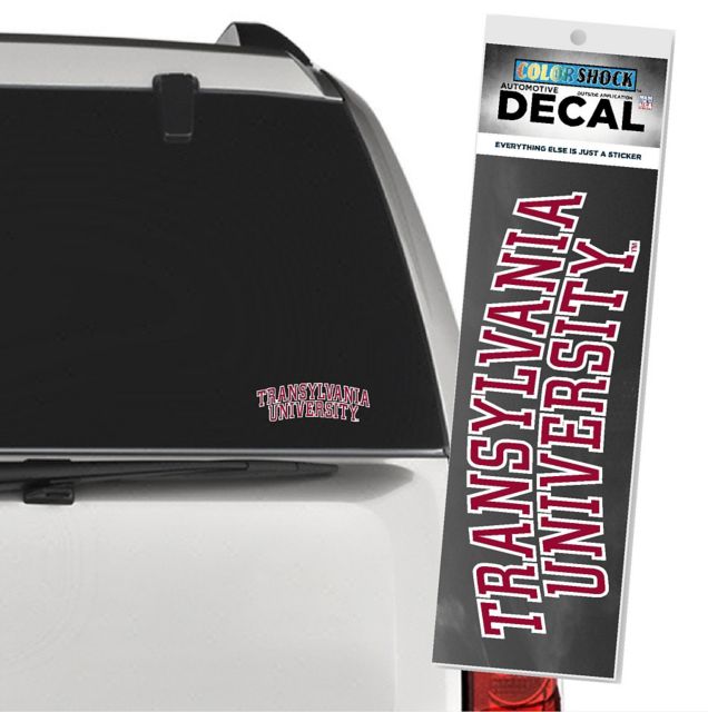 Transylvania University Pioneers Decal